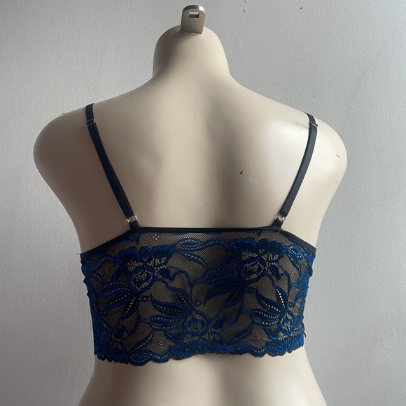 Blue Lace Bralette 1XL - Picture 4 of 6